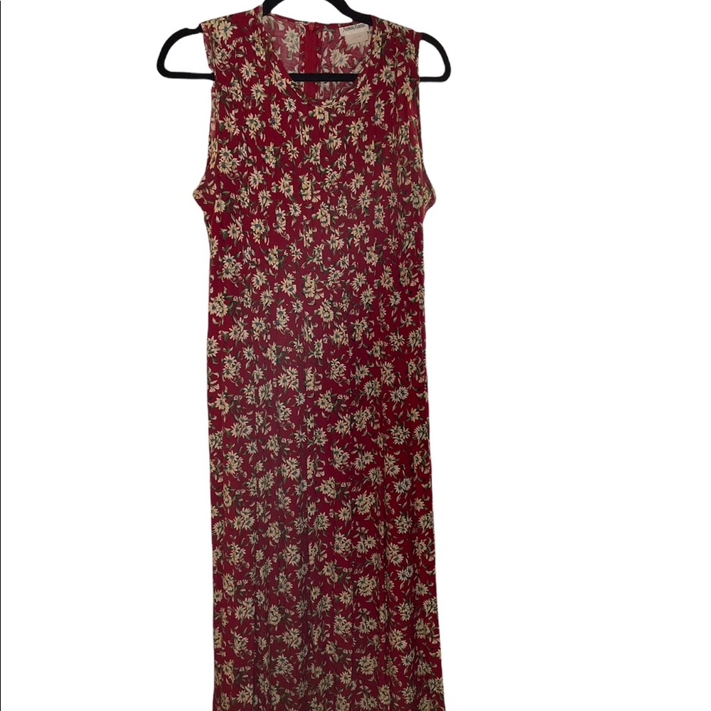 Neiman Marcus Vintage floral dress 100% rayon